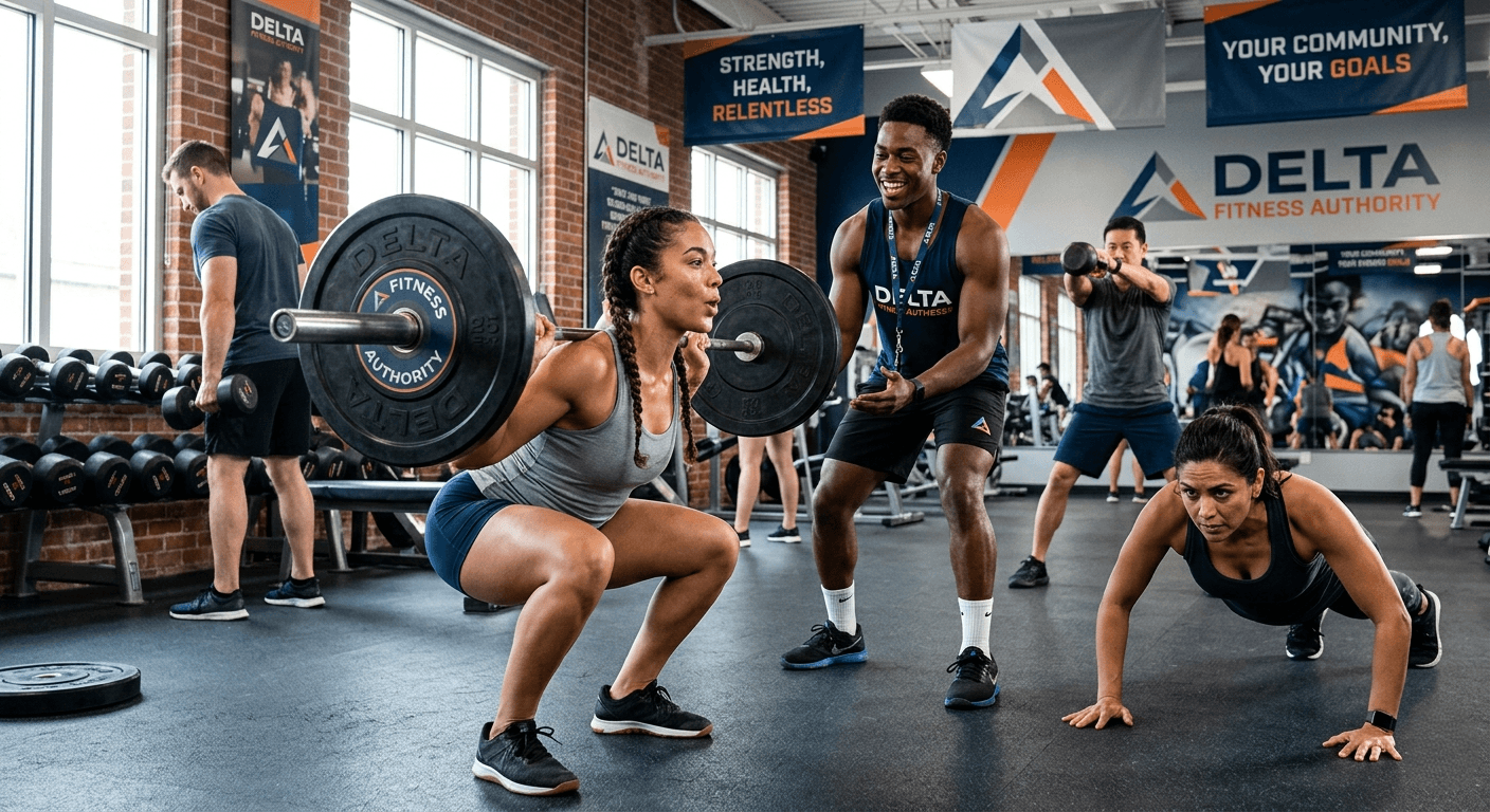 Delta Fitness Authority Elevate Your Strength and Health