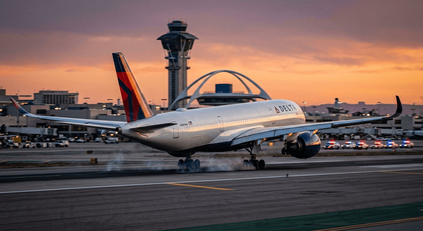 Delta Flight DL275 Diverted LAX